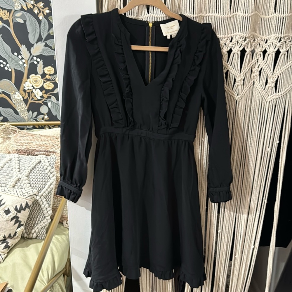 Kate Spade Black Dress. Size 4